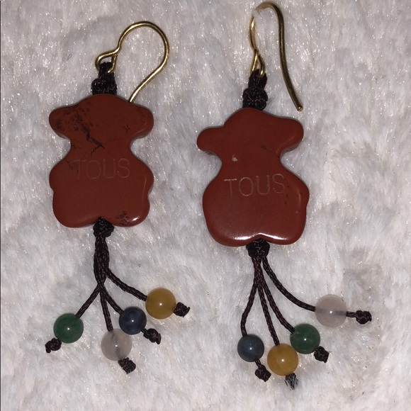 Tous Tibet Gen Stone earrings - Picture 3 of 5